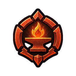 Forged rank title art